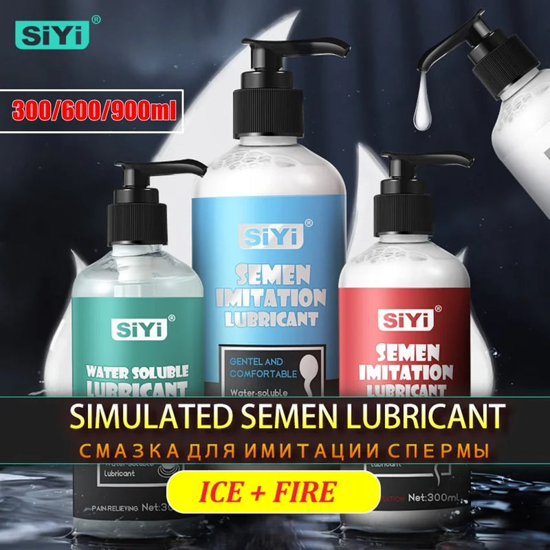 Semen Water Based Lubricant For Sex Anal Lube Love Gel For Couples Vagina Oil Lubrication Intimate Toys Adult Sex Shop Products