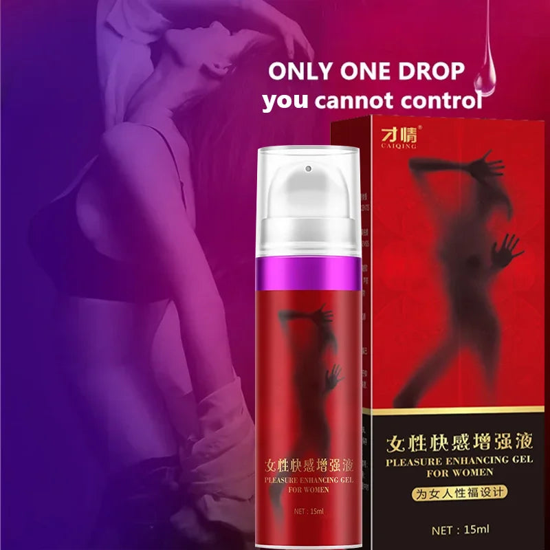 Female Orgasm Exciter Oil Gel Aphrodisiac Libido Enhancer Vagina Tight Stimulant Intense Exciting Women Enhance Climax Sexual