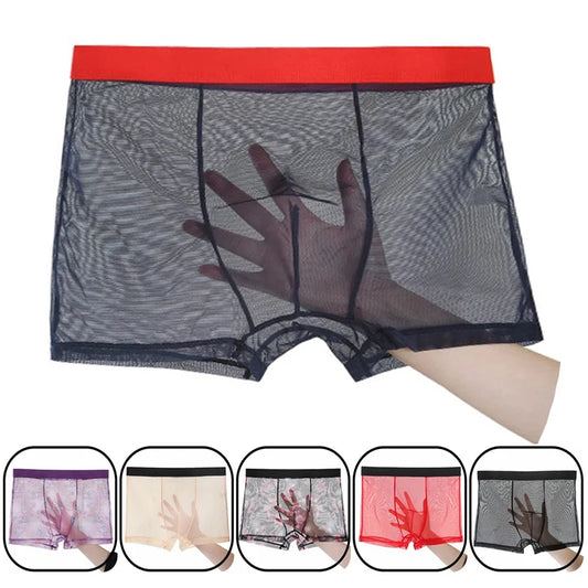 Boxer Transparente Sex G ao Plusize